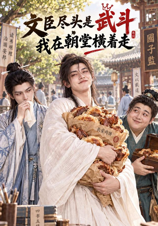 文臣尽头是武斗,我在朝堂横着走封面